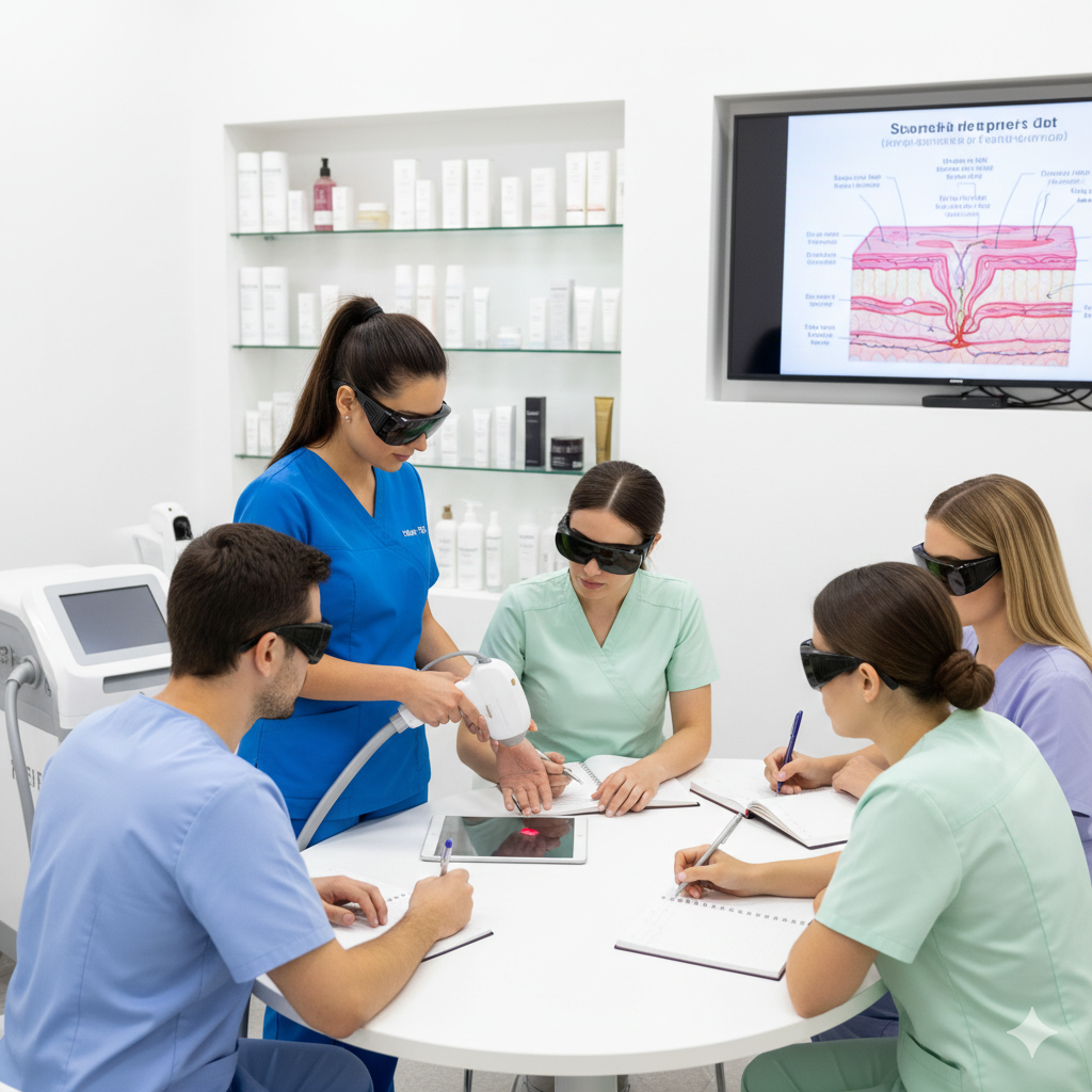 Clinical Cosmetology Training for Doctors at IIMAC Pune