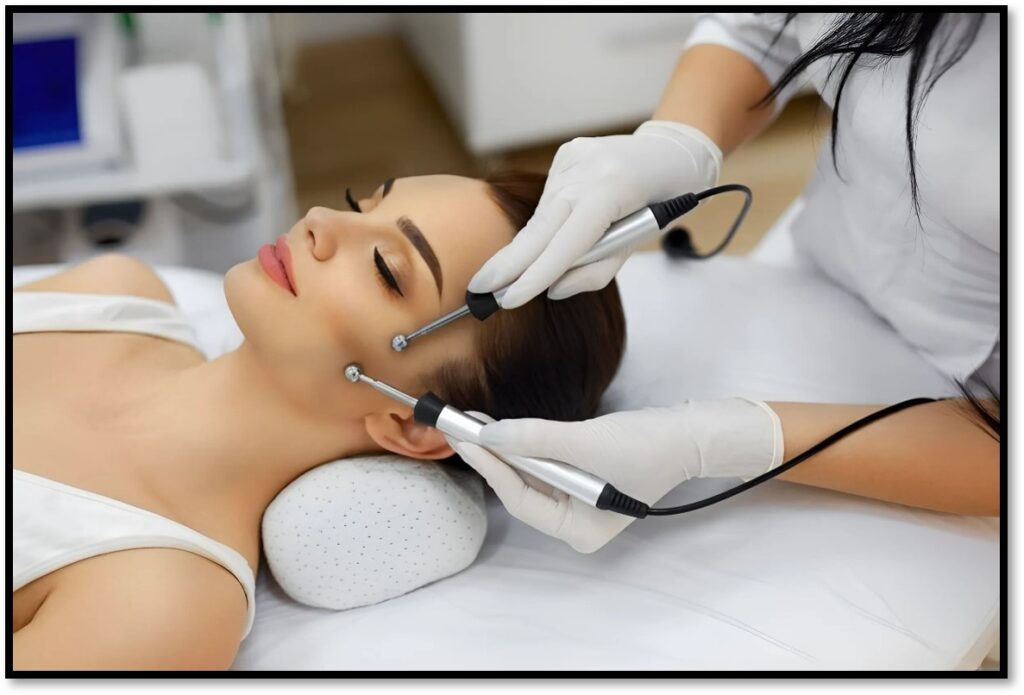 Students receiving advanced clinical cosmetology training at Amaraa IIMAC