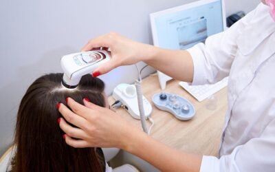 Medical trichology training at Amaraa IIMAC Pune with advanced hair and scalp treatment procedures.